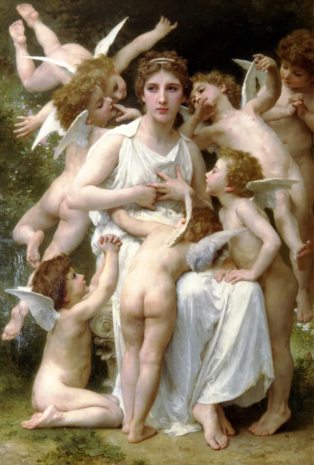 The Assault, William Bouguereau