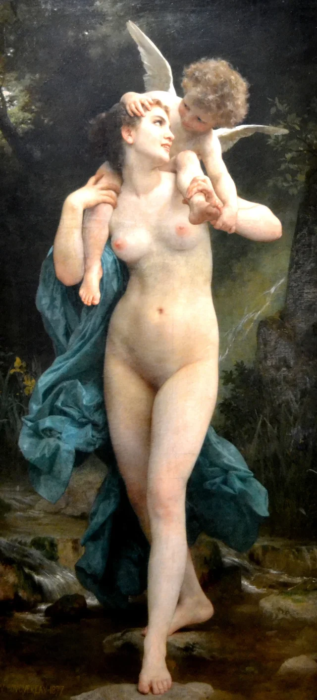 Youth and Love, William Bouguereau