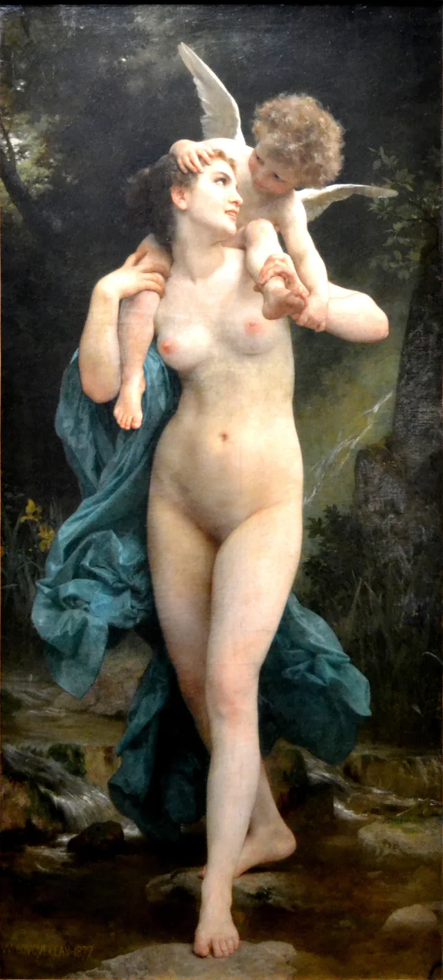 Youth and Love, William Bouguereau