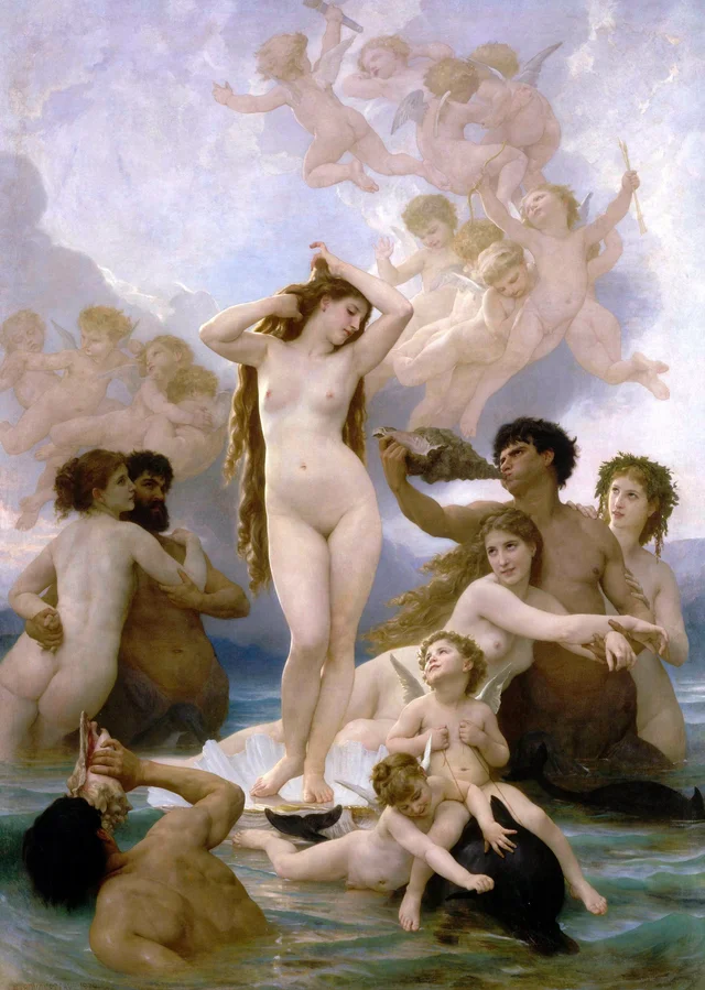 The Birth of Venus, William Bouguereau