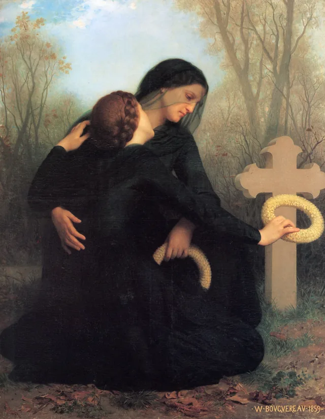 El día de los difuntos, William Bouguereau