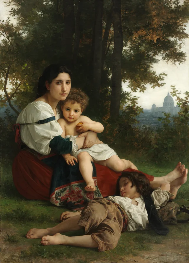 Rest, William Bouguereau