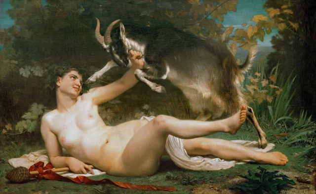 A Bacchante