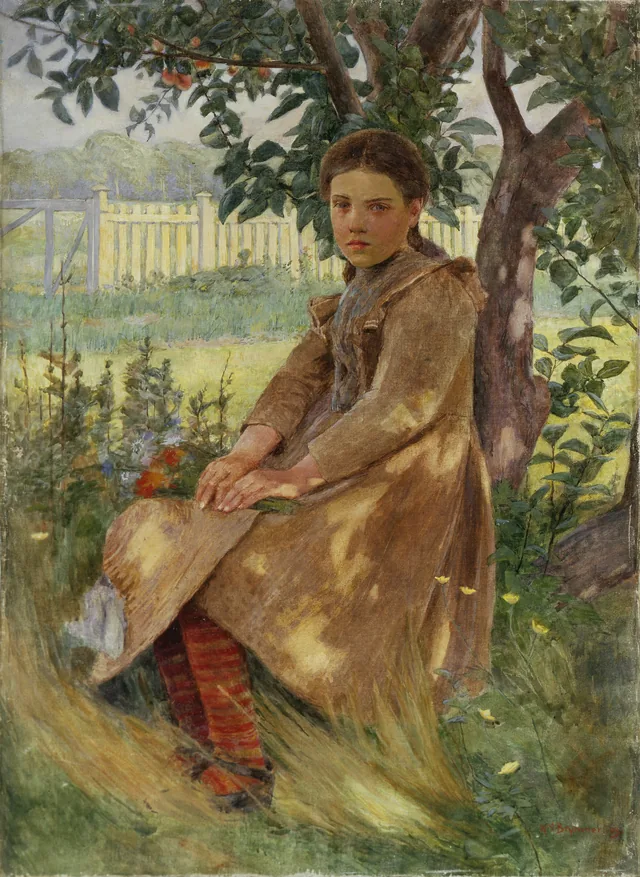 À sombra da macieira, William Brymner