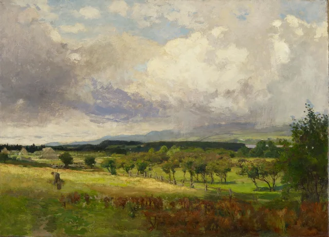 El valle de Saint-François, isla de Orleans, William Brymner