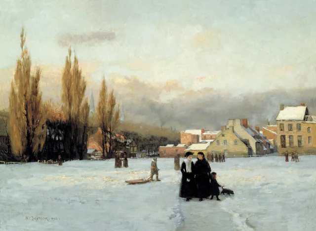O Champ-de-Mars no inverno, William Brymner