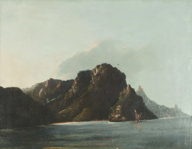 View of Resolution [Vaitahu] Bay in the Marquesas, William Hodges