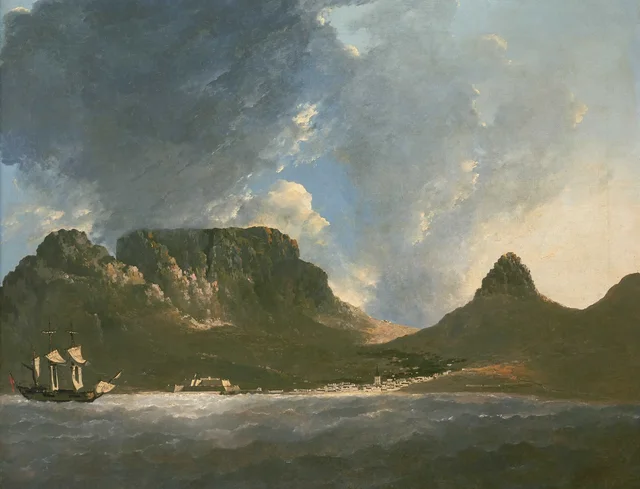 A View of the Cape of Good Hope, Taken on the Spot, from on Board the 'Resolution', Capt Cooke, William Hodges