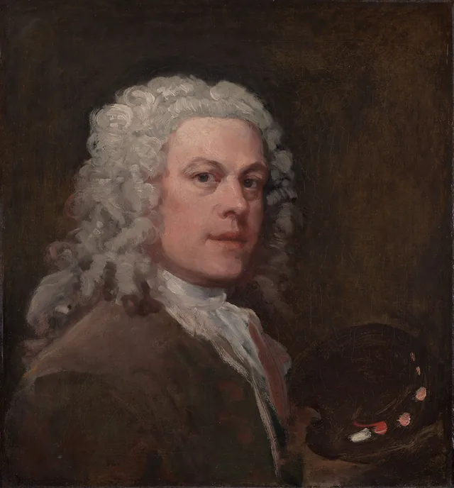 Autoportrait, William Hogarth