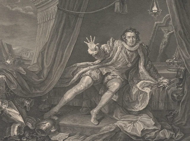 David Garrick en el papel de Ricardo III