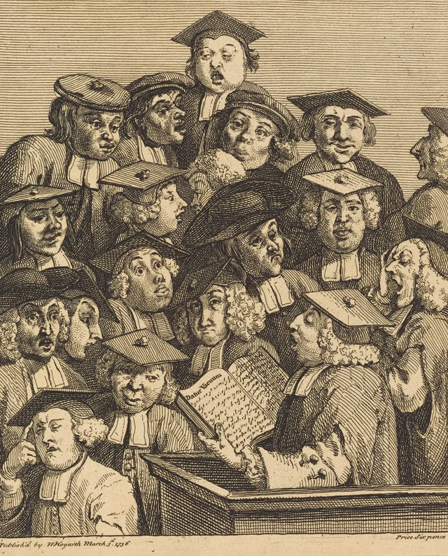 Scholars at a Lecture, William Hogarth