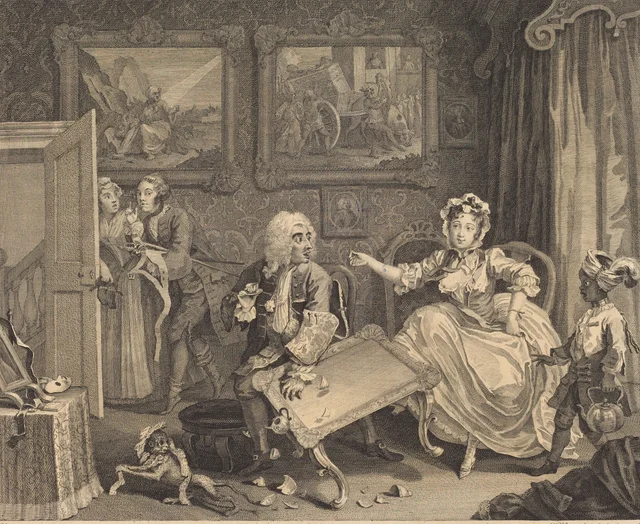 A Harlot's Progress: pl.2, William Hogarth