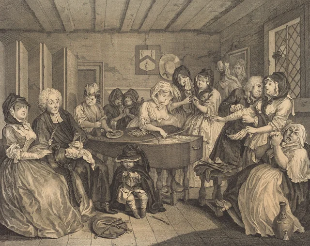 A Harlot's Progress: pl.6, William Hogarth