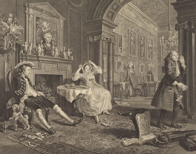 Marriage a la Mode: pl. 2, William Hogarth