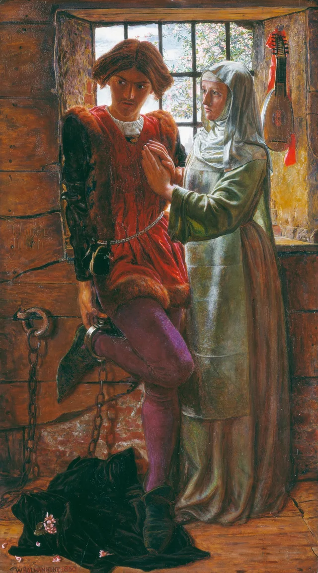 Cláudio e Isabela, William Holman Hunt