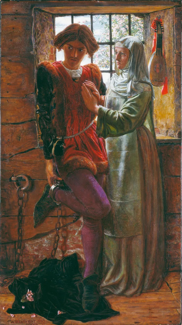 Cláudio e Isabela, William Holman Hunt