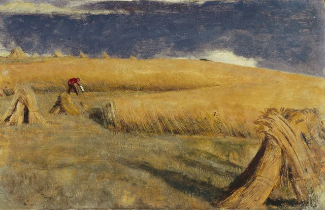 Campo de trigo en Ewell, William Holman Hunt
