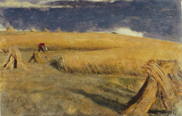 Campo de trigo em Ewell, William Holman Hunt