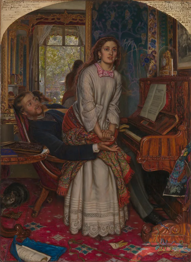 A Consciência desperta, William Holman Hunt