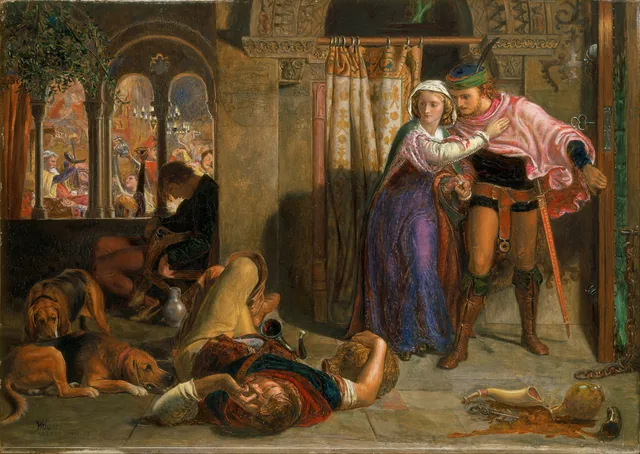 A Véspera de Santa Inês, William Holman Hunt