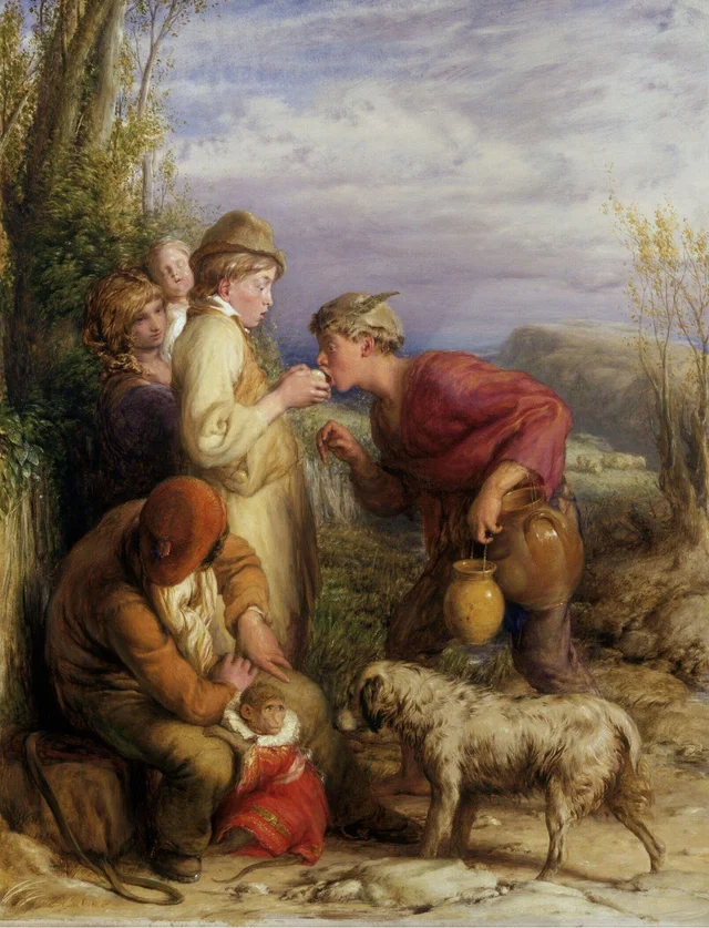 Giving a Bite, William Mulready