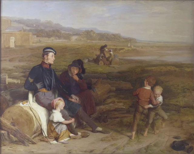 O Convalescente de Waterloo, William Mulready