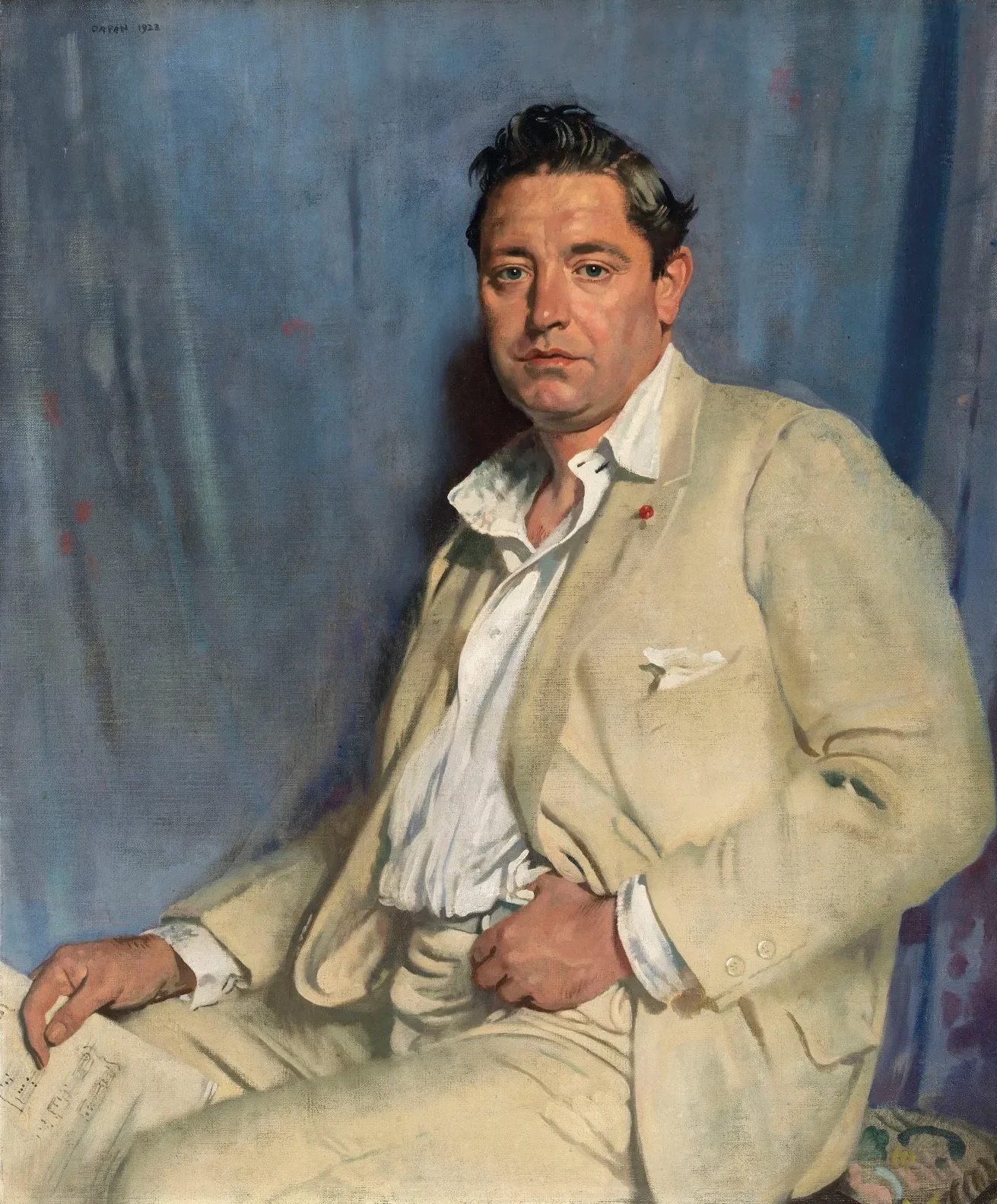 Retrato del tenor John Count McCormack (1884-1945), William Orpen