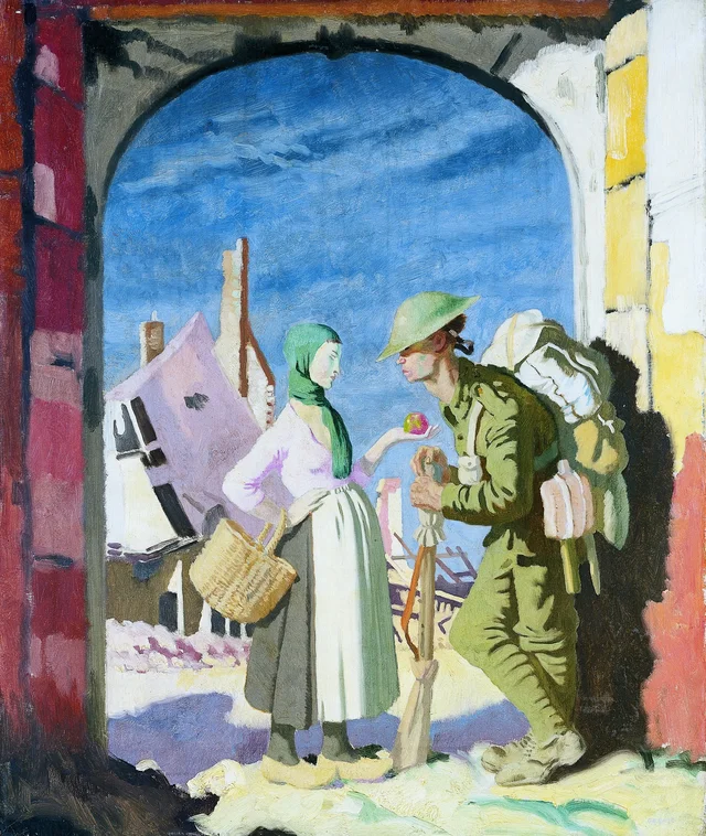 Adán y Eva en Péronne