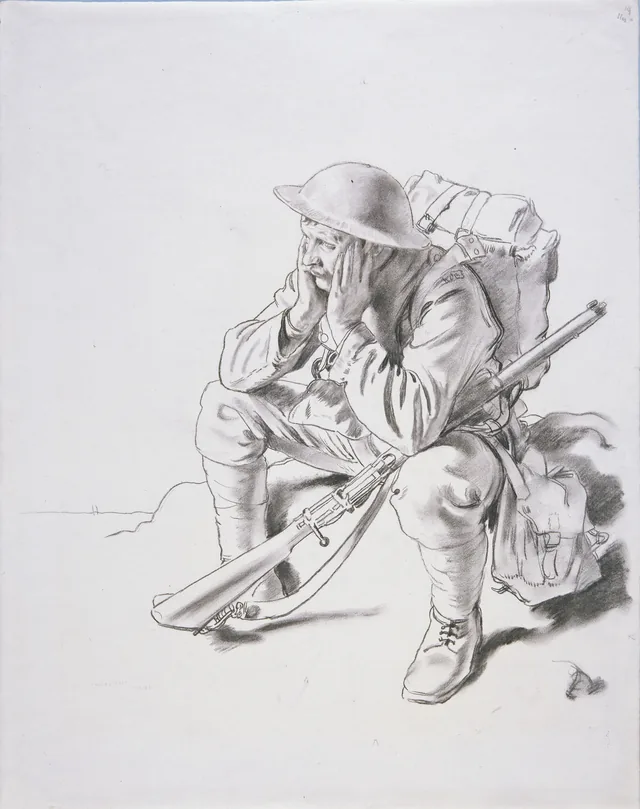 Pés congelados: Flores, William Orpen