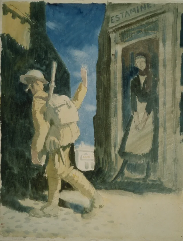 «Good-bye-ee»: Cassel, William Orpen