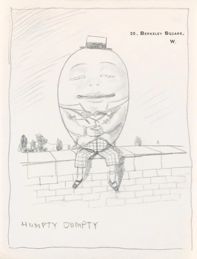 Croqui de Humpty Dumpty