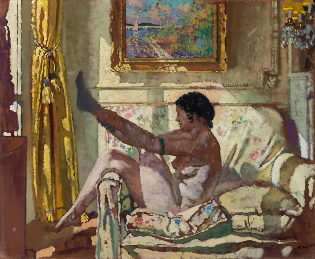 Luz do sol, William Orpen