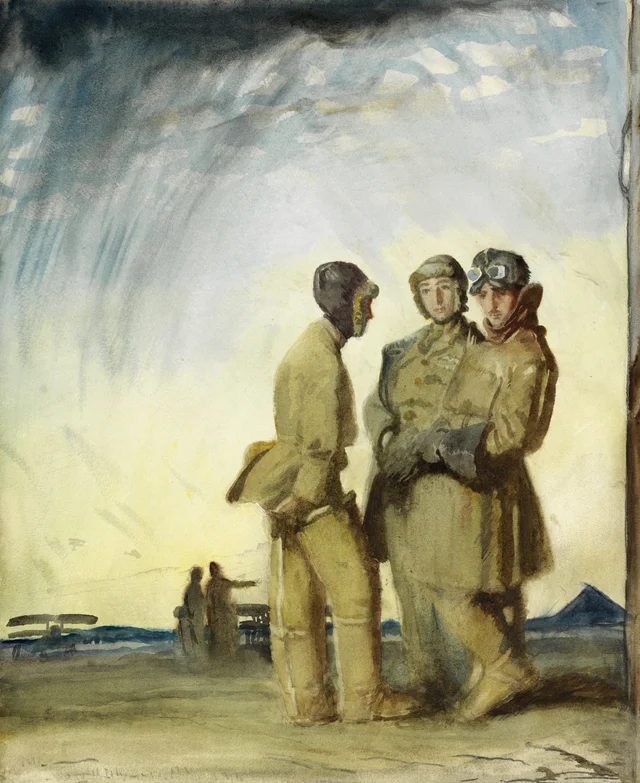 El regreso de una patrulla, William Orpen