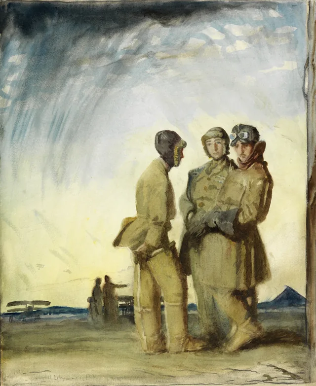 The Return of a Patrol, William Orpen