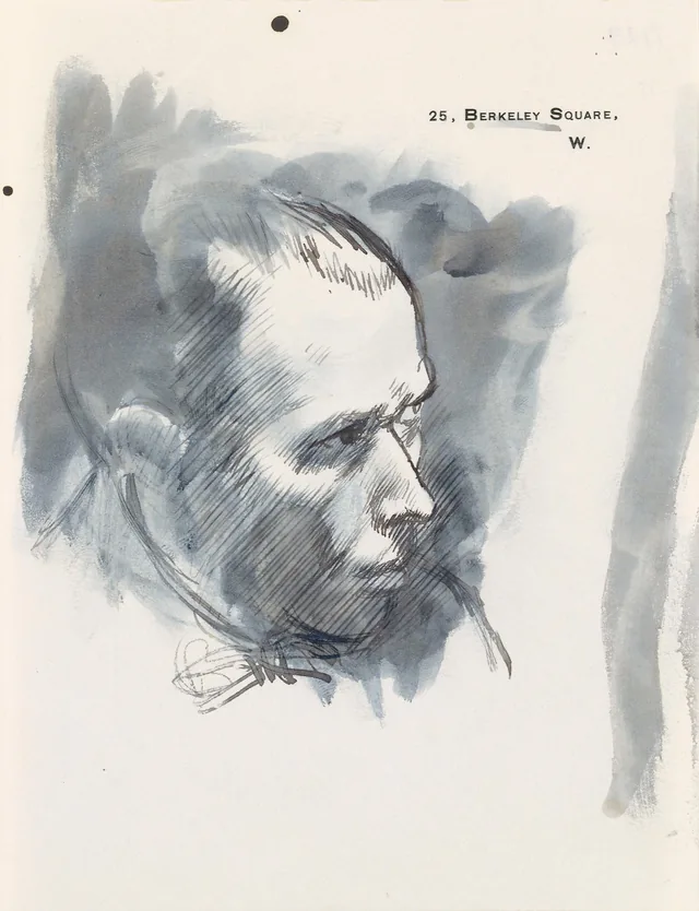 Autorretrato de William Orpen