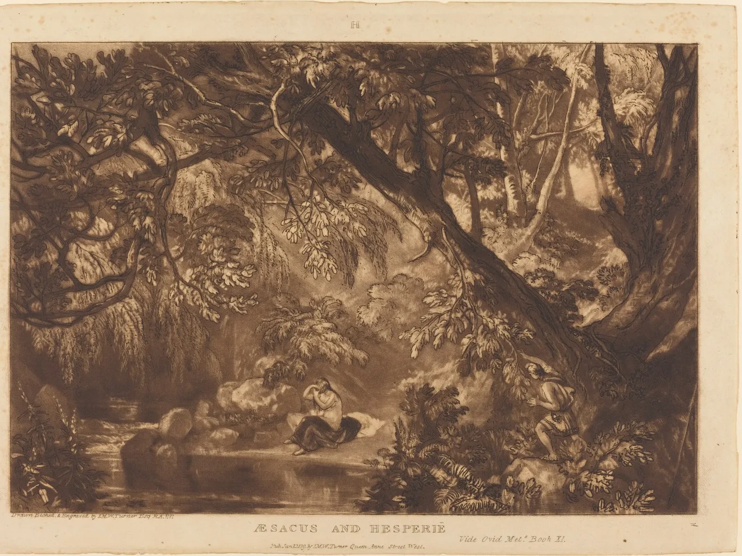 Aesacus and Hesperie, J. M. W. Turner
