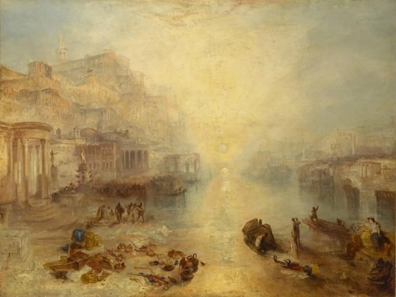 Ancient Italy - Ovid Banished from Rome, J. M. W. Turner