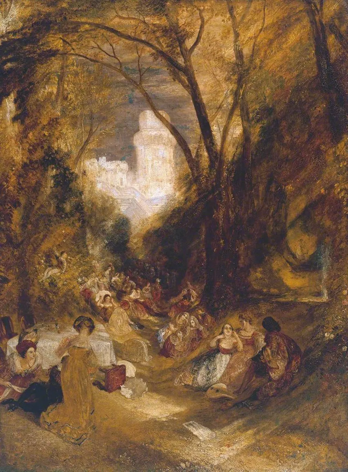 Boccaccio Relating the Tale of the Bird-Cage, J. M. W. Turner