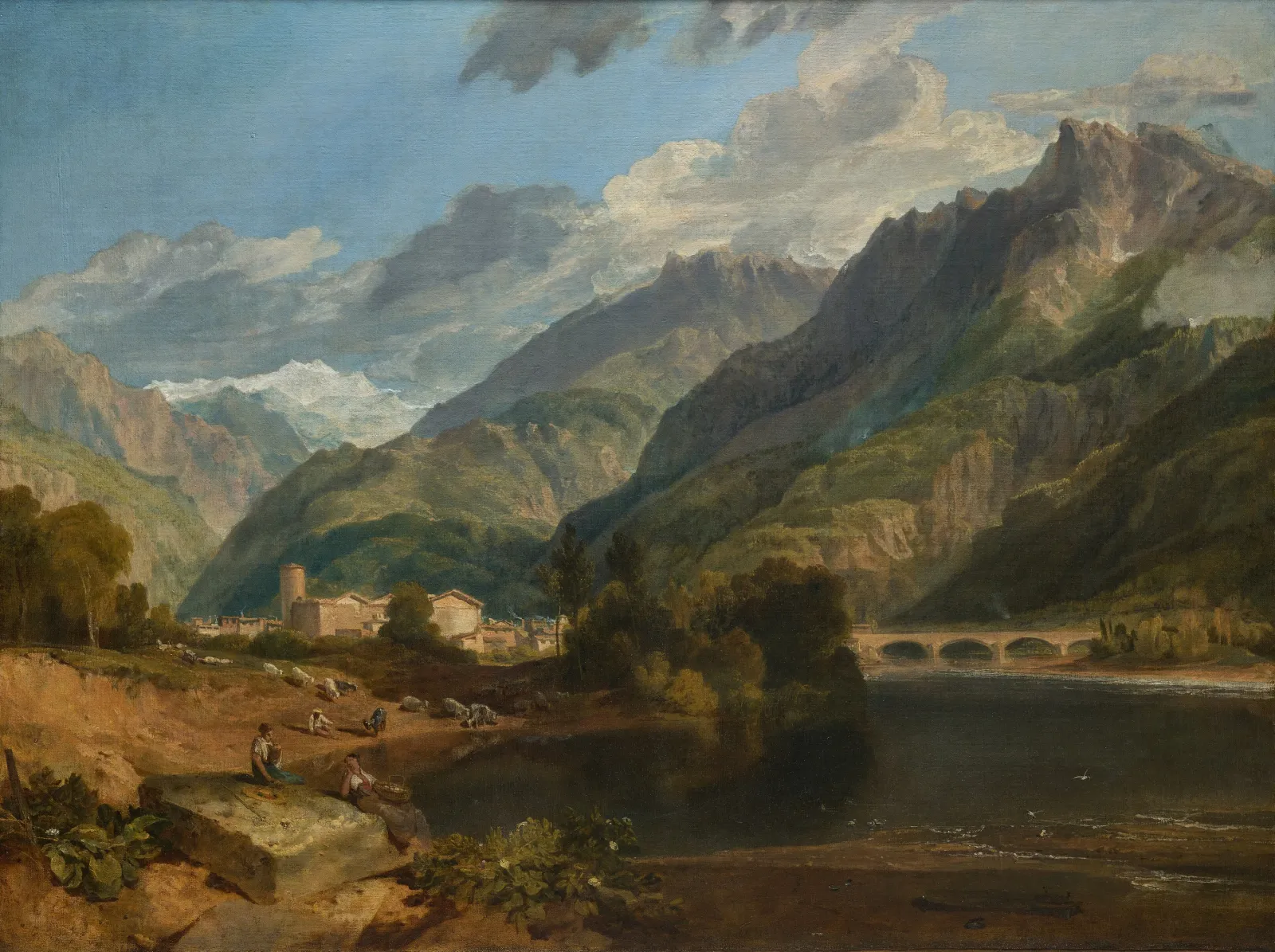 Bonneville, Savoie, J. M. W. Turner