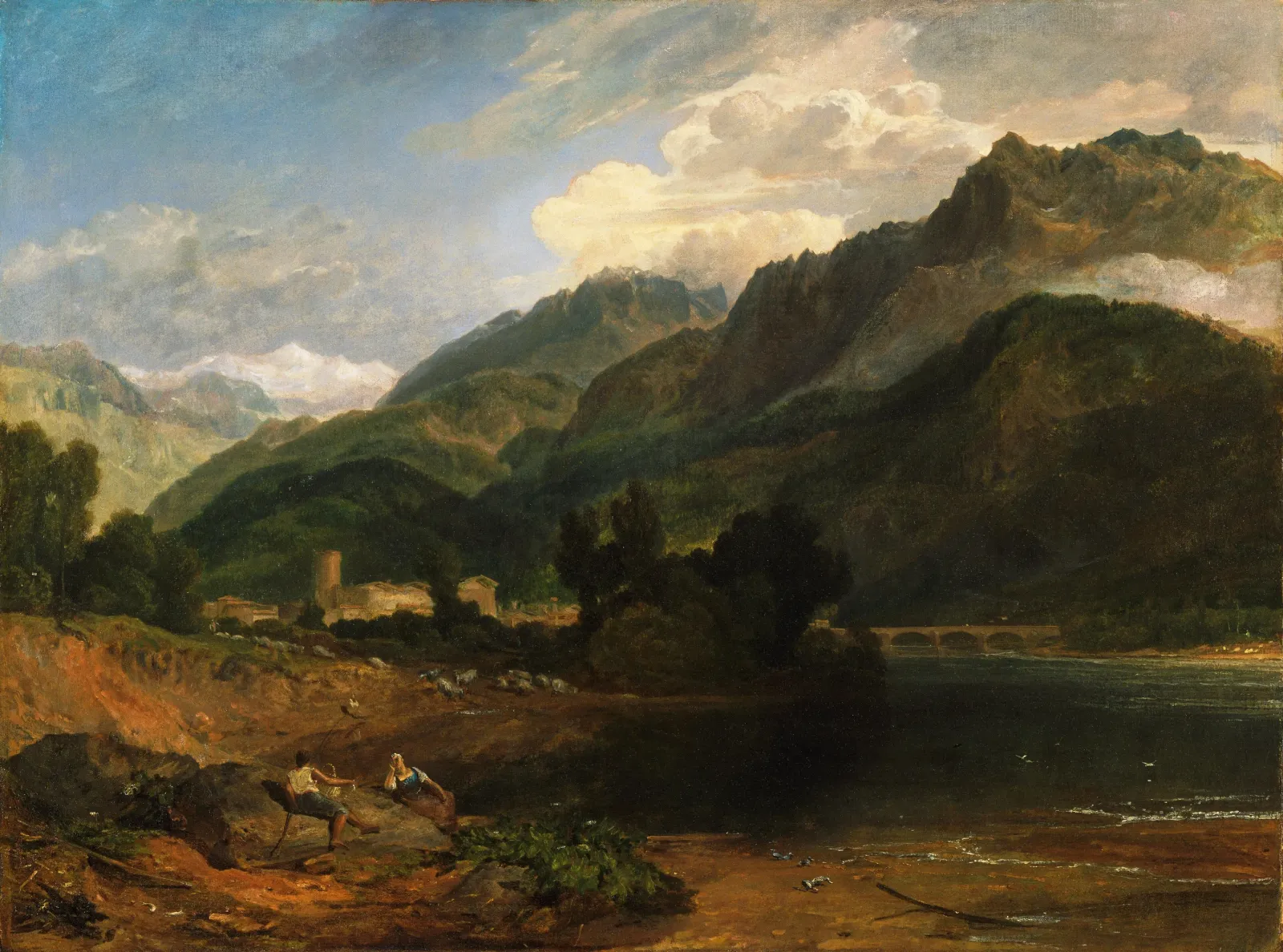 Bonneville, Savoy, J. M. W. Turner