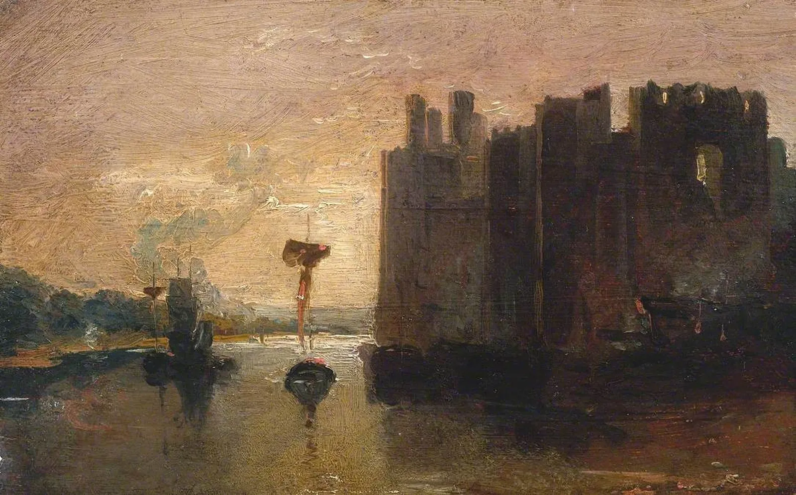 Caernarvon Castle, J. M. W. Turner
