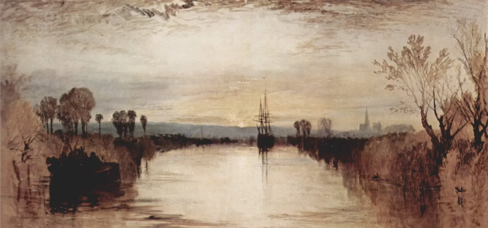 Canal de Chichester, J. M. W. Turner