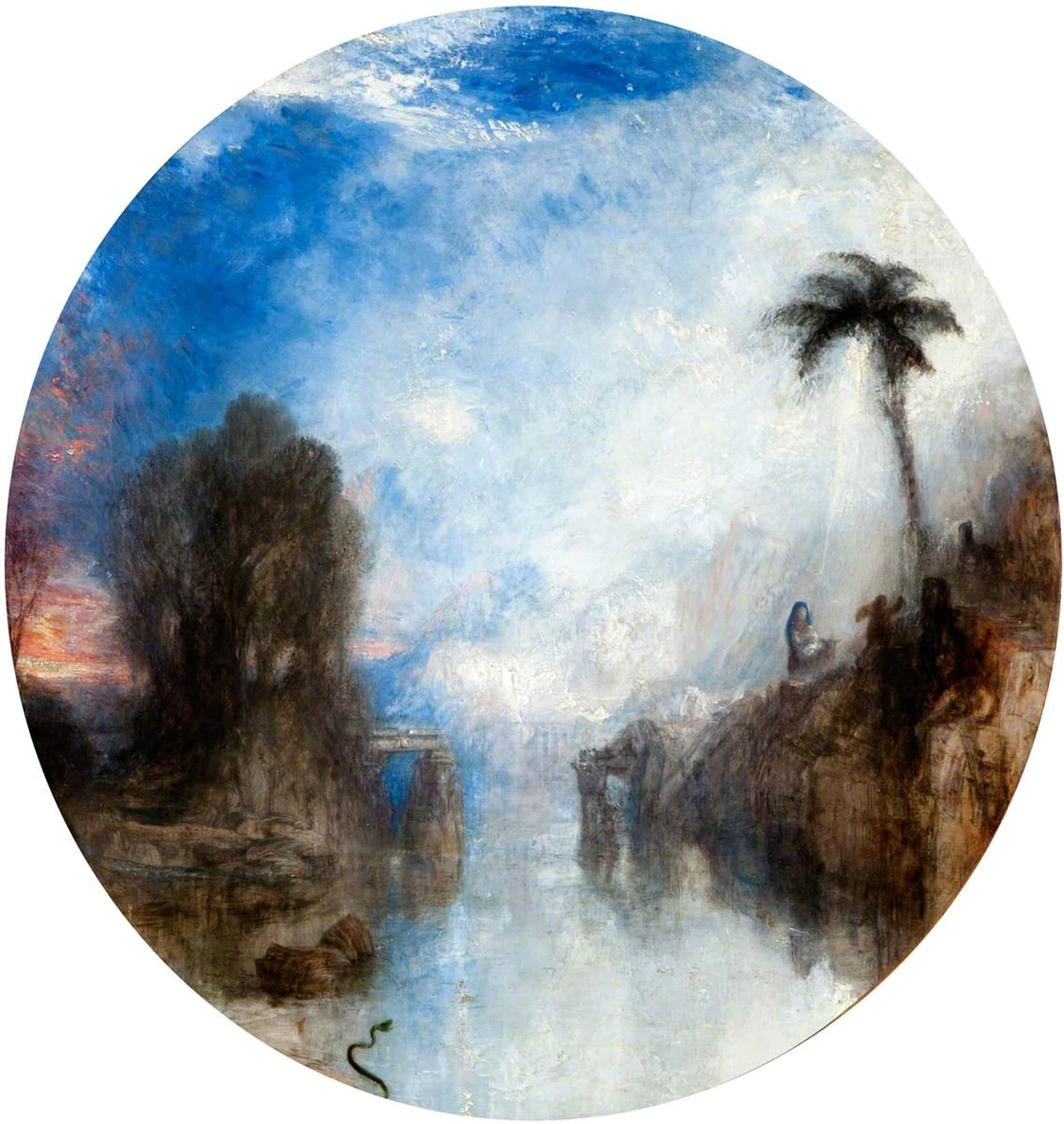 Dawn of Christianity (Flight into Egypt), J. M. W. Turner