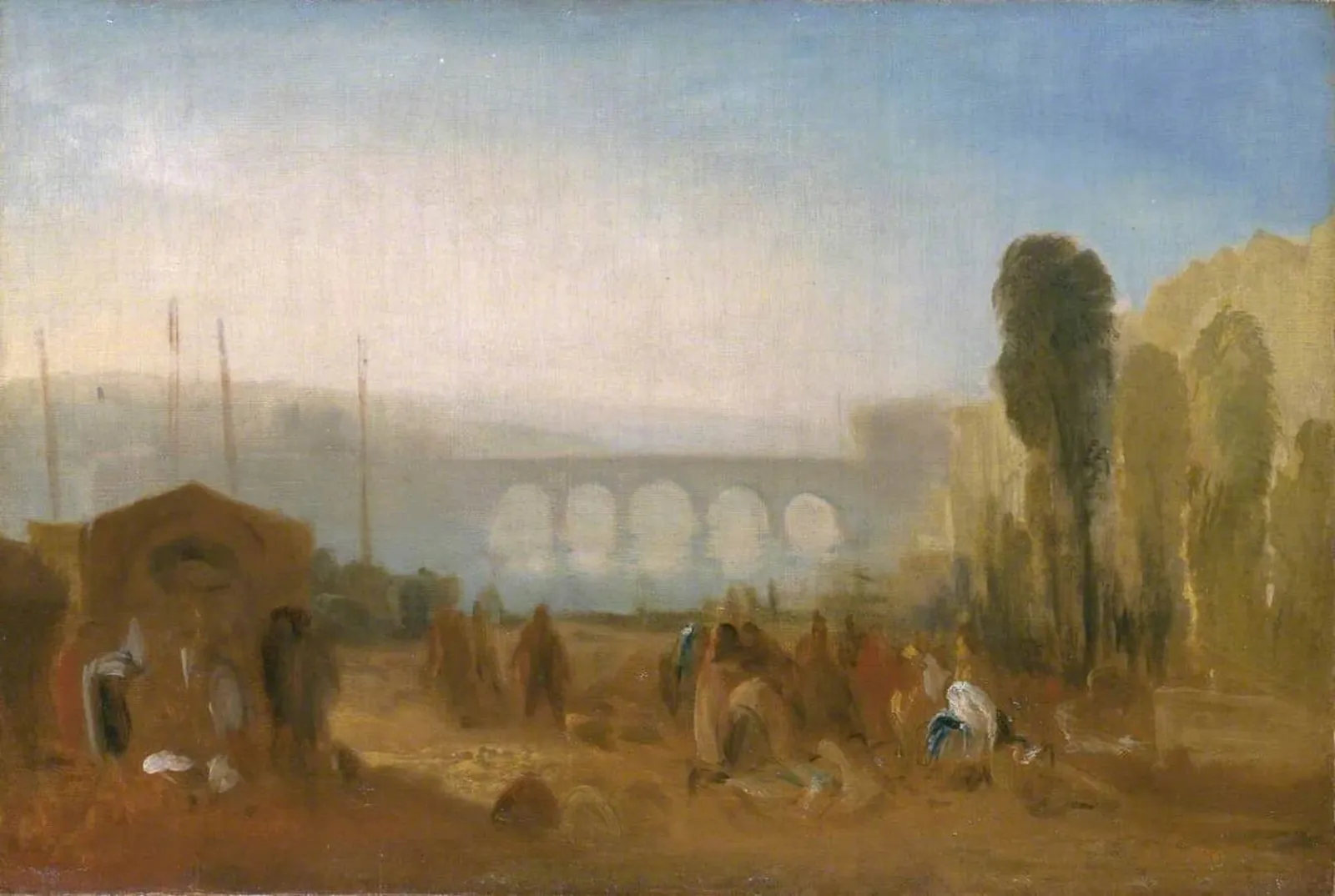 Dieppe: The Port from the Quai Henri IV, J. M. W. Turner