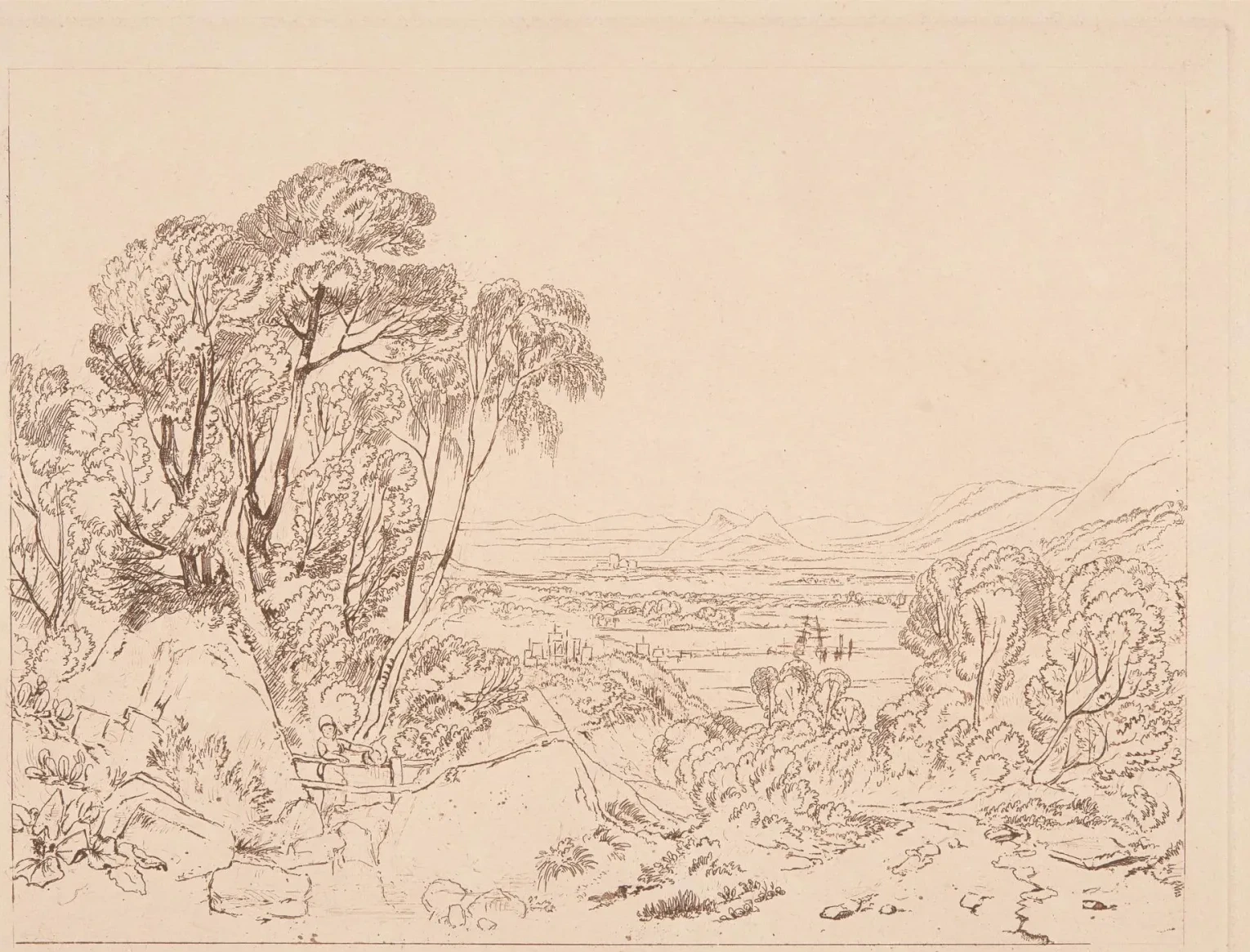 Dumbarton Rock, J. M. W. Turner