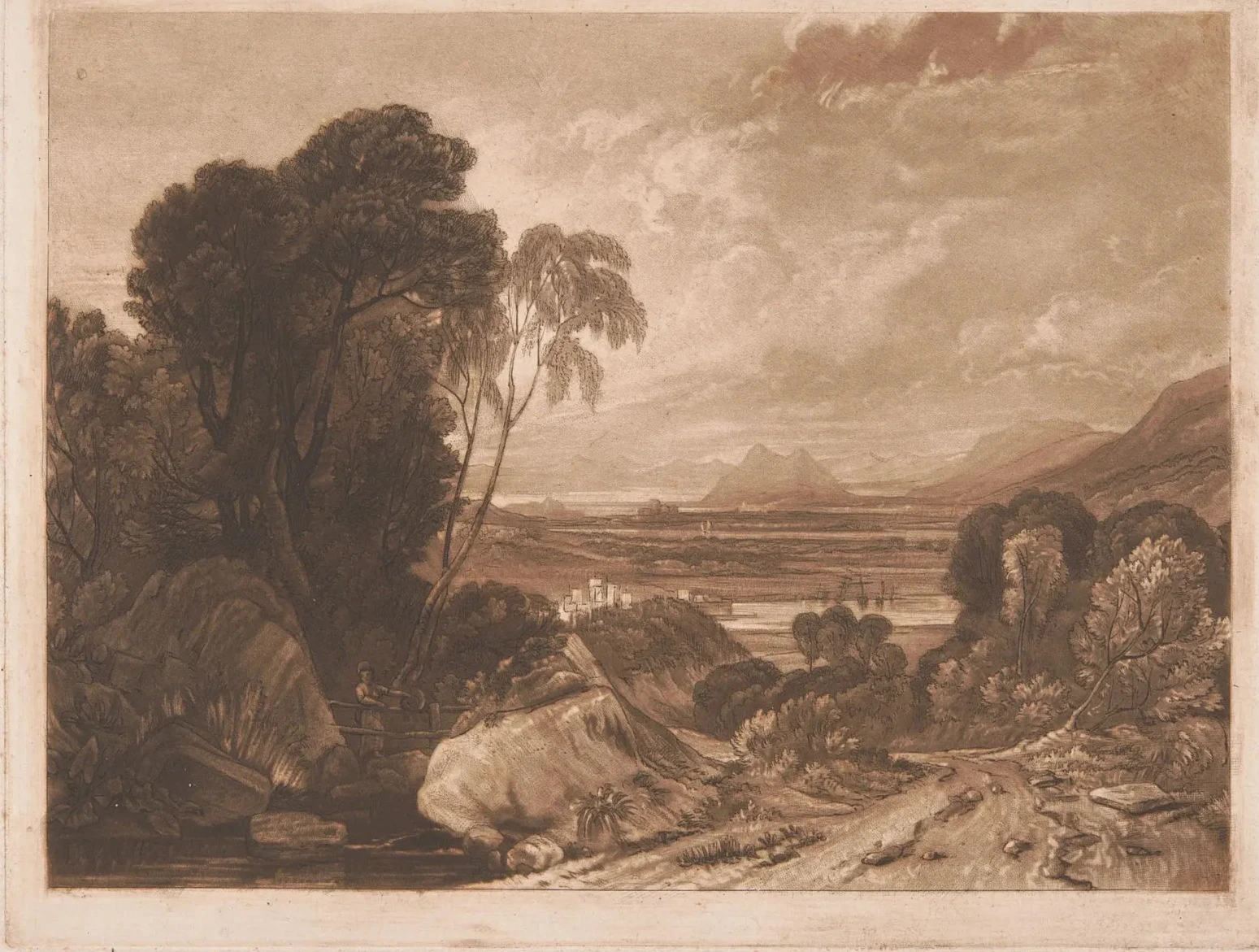 Dumbarton Rock, J. M. W. Turner
