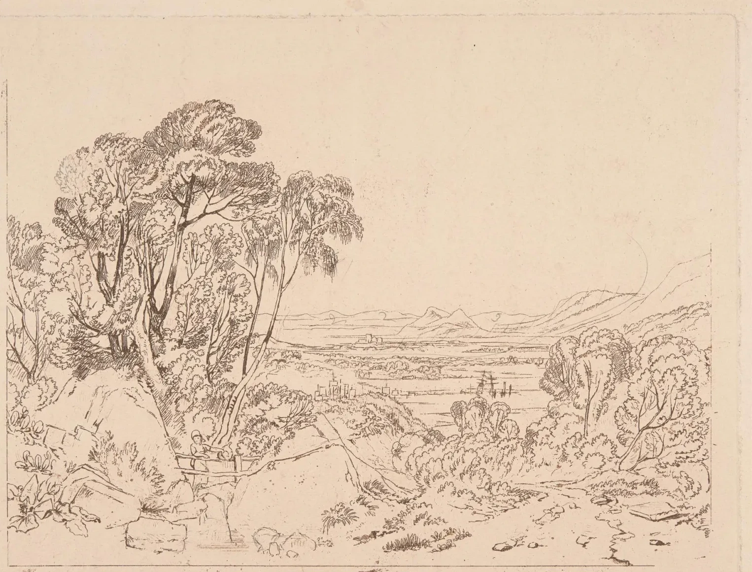 Dumbarton Rock, J. M. W. Turner