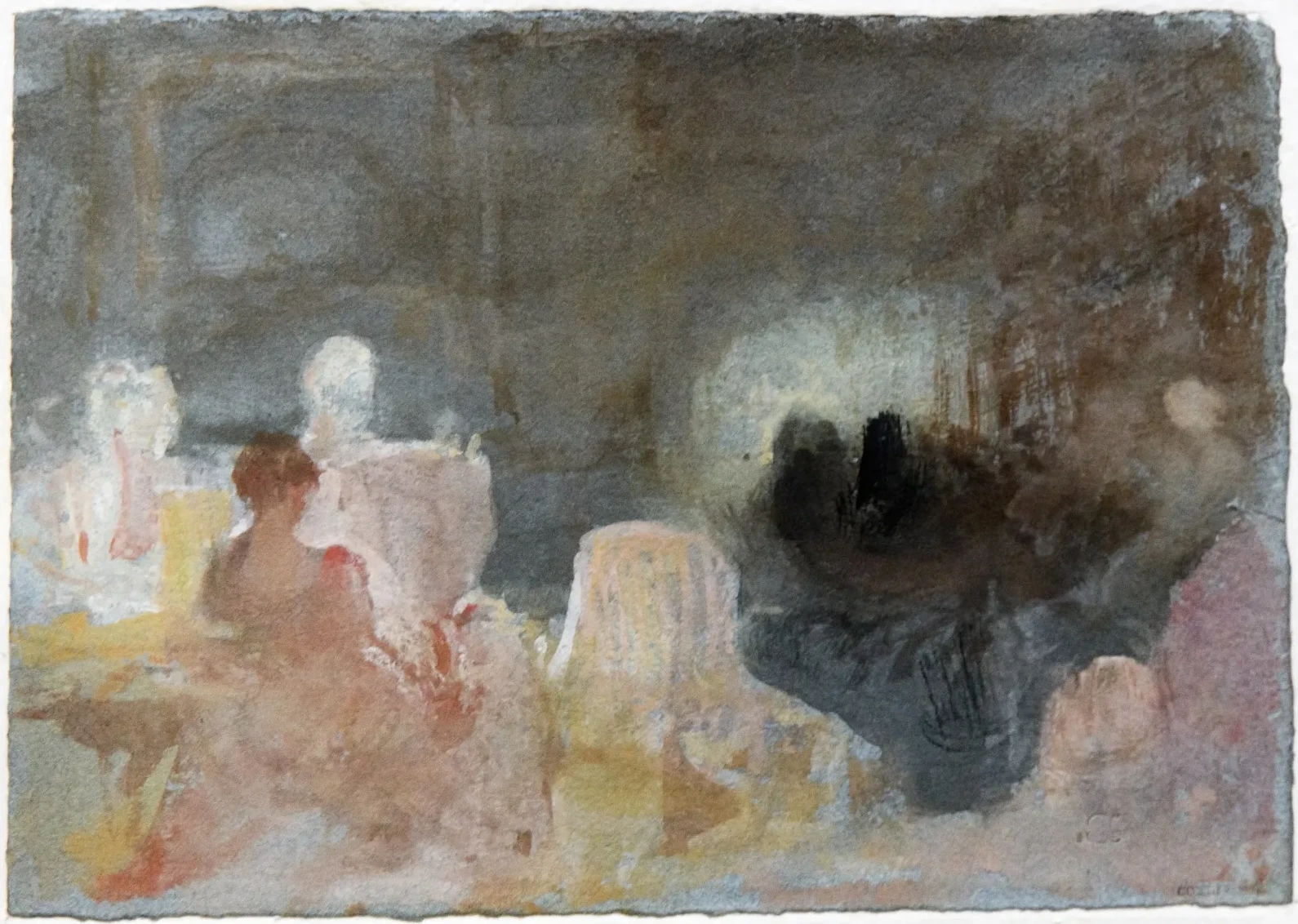 Feu-lumière et lampe-lumière, J. M. W. Turner