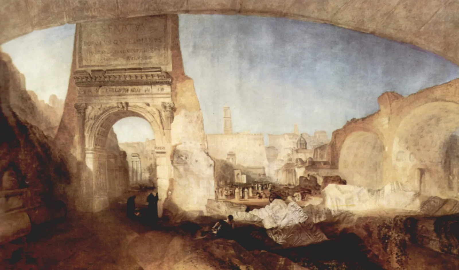 Forum Romanum, for Mr Soane's Museum, J. M. W. Turner