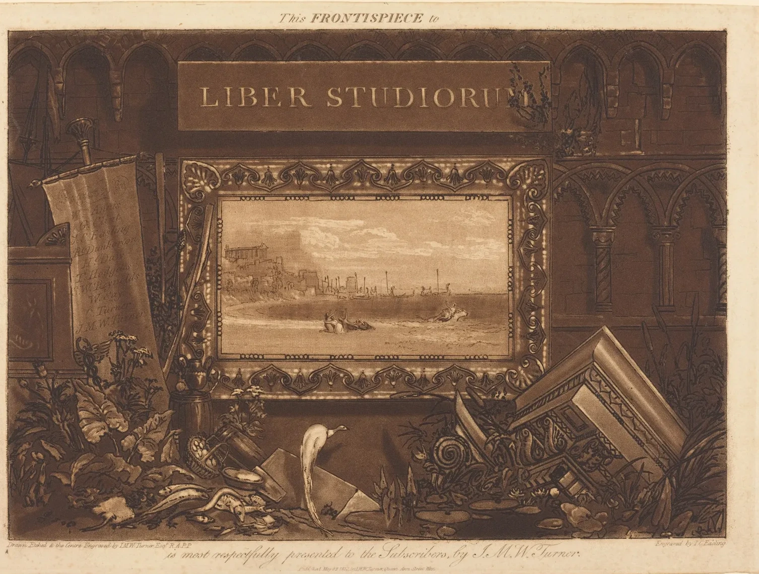 Frontispiece, J. M. W. Turner